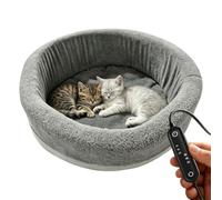 Heated Cat Bed | 5V Adjustable Temperature Winter Kitten Sofa Warming Cat | Heated Cat Bed | 5V Adjustable Temperature Winter Kitten Sofa | Warming Cat Bed Indoor | for Pet Parents Trainers Animal Love