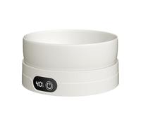 Heated Dog Dish - Thermal Water Bowl For Winter Pet Care | PP Aluminum Ceramic with 4 Temperature Settings, Energy Efficient Design, For Dogs, Cats, Chickens, Ducks, Birds