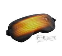 Heated Eye Compress - Rechargeable Heated Eye, Cordless Relaxation Shade with Adjustable Strap, Soothing Warm Eyes Device, Dry Eyes Relief Massager, Sleep Aid for Women Men Home Bedroom