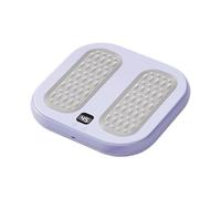Heated Foot Massager | 3 Heating And Vibration Feet Warmer | Electric Vibrating Foot Warmer | For Home Office Camping Bedroom Living Room Indoor Leisure Winter