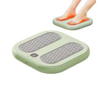 Heated Foot Massager | Feet Warmer With 3 Heating Vibration | Portable Electric Foot Warmer | For Home Office Camping Bedroom Living Room Indoor Leisure Winter Dormitory Relaxing Battery Powered Pad