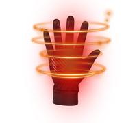 Heated Gloves - 3 Temps USB Rechargeable Hand Warmers | Winter Electric Waterproof Heat Mittens for Climbing Cycling Work Motorcycling Sports Snowboarding Fishing Men Hiking