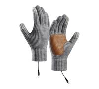 Heated Gloves - Guantes eléctricos Heated de 8,26 x 3,34 pulgadas, con pantalla táctil, 3 niveles de temperatura y mitones de control de temperatura | Work Tools for Running Cold Weather Ski Work
