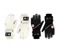 Heated Gloves - Polyester Common Size 28cm | Electric Hand Warmer With 3 Temp Settings, Quick Heat, Touchscreen Function, Work Fishing, Skiing ,Hiking,Winter Gloves For Outdoor,Gardening,Cycling