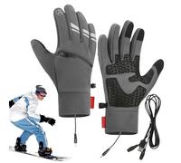 Heated Gloves - USB Mittens ¦ Touchscreen Warmer Handwear for Waterproof Protection, Winter Gloves for Hands, Handwear Gear for Protection, Gear Glove with Heat Settings