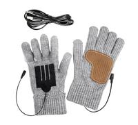 Heated Gloves, USB Powered Adjustable 3-Temperature Warm Winter Gloves & Touchscreen Compatible for Men, Women, Outdoor Activities, Office Work, Home, Cycling, Skiing, Hunting, Fishing, and Cold Weath