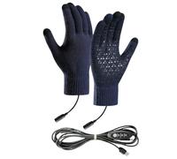 Heated Gloves - Winter Outdoor Gear | Touchscreen Thermal Gloves - Three Temperature Levels Removable Heating Pack for Hunting Commuting Skiing Cycling and Cold Weather Adventures