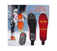 Heated Insoles for Rechargeable, Foot Warmer Heating Shoe Inserts with Remote Control 41-46 Large Code