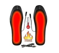 Heated Insoles Usb Heated Shoes Outdoor Sports Feet Warmer for Men And Women Winter Hunting Ski Fishing Hiking Electric Heated Foot Warmer Insole (si