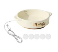 Heated Pet Water Bowl, Ceramic Dog Waterer, Constant Temperature, Winter