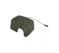 Heated Reptile Cave Reptile Rock Hide Cave Hiding Place for Snakes Lizards Increase Reptile Appetite Improve Digestion 12V EU Plug 100-240V