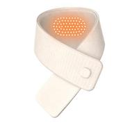 Heated Scarf - Adjustable 3 Temperature Warmer | Mugwort Heating Neck Wrap with Soft Plush, Fine Waffle, Pu Leather Stitching for Women, Men, Winter, Cold Weather, Skiing, Running Outdoor Christmas