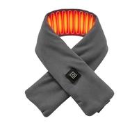 Heated Scarf - Windproof Neck Heating Pad | 3 Temperature Heated Neck Warmer, 3 Settings Gaiter Winter Wrap, Battery Powered Muffler for Men Ladies Mom Winter Cold Weather Skiing Snowboarding Running