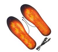 Heated Shoe Insoles, Electric Lightweight Powered, 10 Inch Portable Shoe Warmer with Adjustable Heat Levels, Soft Comfort Pad with Quick Warm Feature, Outdoor Camping Skiing Hiking Work Accessory