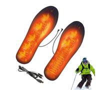 Heated Shoe Insoles - Toasty Feet Any Weather | Cuttable Breathable Foot Warmer Foot | Outdoor Workers & Adventurers, Warmer Shoe Pad For Skiing Cycling Snowboarding Ice Fishing Hiking Construction Si