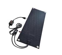 Heated Snow and Ice Melting Mats 10x30 Inch, Non-Slip Rubber Heating Pad for Walkways, Driveways, and Steps with 6ft Cord and Timer