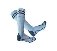 Heated Socks - Electric Foot Warmer Winter | Recargable Thermal Comfort - Soft Cotton Heating Socks Designed to Keep Feet Warm for Skiing Cycling Camping Construction Work and Outdoor Cold Weather