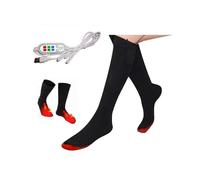 Heated Socks for Men Woman 3 Heating Settings Thermal Socks Winter Outdoor Foot Warmer for Hiking Camping Fishing Skiing Cycling