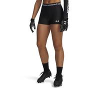 Under Armour HeatGear Armour - Pantalones cortos para mujer, (008) Ultimate Negro/Blanco, XS