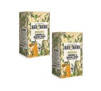 Heath & Heather Organic Manzanilla Saborada Manuka Miel Naturalmente Libre de Cafeína - 2 x 20 bolsitas de té (60 gramos)