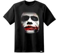 Heath Ledger - Joker Face Batman/Dark Knight T Tshirts Camisetas y Tops Tshirts Camisetas y Tops Batman Superman Spiderman Avengers(Medium)
