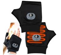 Heating Gloves For Women - 5.51 Inches Fingerless Warmers | Rechargeable Winter Gloves - Fabric ABS Material with Adjustable Three Temperature Settings For Outdoor Sports Cycling Hiking Camping Work