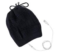 Heating Hat - 2 In 1 Electric Warm Heated Hat | Heated Beanie Cap | USB Winter Scarf Neck Warmer Set, Electric Cold Weather Gear For Men Women Outdoor Hiking Camping Commuting Skiing Snowboard Trave