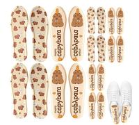 Heating Insoles, Winter Thermal Insoles, 29.9/16.1/6.8 Cm Foot Warmer, Heated Boot Insole, Foot Warmers, Ideal for Hunting, Fishing, Skiing, Hiking, Iron Powder Carbon Vermiculite