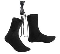 Heating Socks - Battery Operated Heated Socks, Winter Heated Sock, Thermal Long Foot Warmer Quick Heating Ssocks, Cold Weather Heatedd Sockss USB Powered for Hiking, Walking, Outdoor Sports