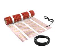 HEATIT 4 ㎡ Alfombrilla calefactora de suelo eléctrica, autoadhesiva, radiante, 150 W/㎡, alfombra cálida