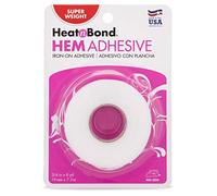 heatnbond Hem Iron-On Adhesive, Weight termoadhesivo, Muy Peso, Blanco, Super .75 x 8 Yards
