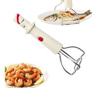Heatproof Dish Lifter - Barbecue Camping Gear, Professional Cafeteria Implement, Restaurant Tableware Handler, Durable | Firm Grip Mechanism, Essential Safety Device for Domestic Home Use
