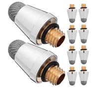 HEATSHAKING 10 Puntas para Lápiz Óptico de Fibra de Malla, Recargas Resistentes para Pantallas Capacitivas, Tamaño 5 MM Rosca Externa, para Profesionales y Estudiantes en Dispositivos