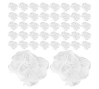 HEATSHAKING 100 Unidades Filtro Desechable para Proteger Motor para Aspiradora Portátil sin Cable, Funda de Tela No Tejida de Color Claro de 10x10x7cm y Limpiar Pelusas o Polvo
