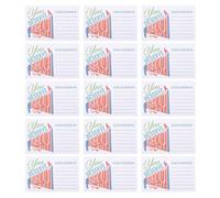 HEATSHAKING 100 Unidades Tarjetas Motivacionales en Pizarra para Aula Diseño Divertido y Colorido, Soporte Positivo y Comunicación Hechas de Cartón Mate para Regreso a Clases