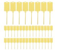 HEATSHAKING 120 Piezas Etiquetas Plásticas para Cables Bridas Impermeables y Resistentes para Uso Industrial y Organización en Almacenes y Oficinas