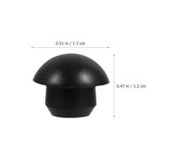 HEATSHAKING 20 Tapones de Goma Negros para Llenado de Aceite de Gato de Piso, Anti-envejecimiento y Fáciles de Almacenar, Ideales para Reparación y Mantenimiento Hidráulico