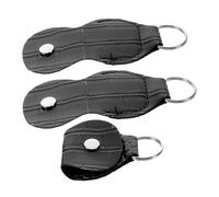 HEATSHAKING 3 Piezas Estuche Púas Guitarra de PU Ligero y Portátil con Organizador para Púas de Guitarra Almacenamiento Práctico y Accesible