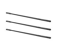 HEATSHAKING 3 Piezas Limpiador de Flauta Negro Mango Ergonómico de Plástico para Clarinete E Instrumentos de Viento, Adecuado para Cuidado Diario y Antes Actuación