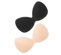 HEATSHAKING 4 Almohadillas Extraíbles para Sujetadores Deportivos de Chinlon, Copas Versátiles y Delicadas para Mujer, Ideales para Brasieres Deportivos y Trajes de Baño