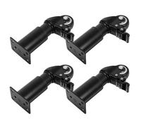 HEATSHAKING 4piezas Patas de Sofá Ajustables con Ruedas Uds de Metal Altura para Mesas Armarios y Muebles con Rueda Giratoria Estabilidad y Movilidad