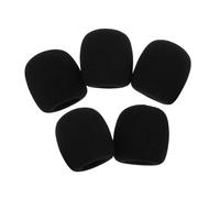 HEATSHAKING 5 Piezas Funda de Esponja para Micrófonos de Mano Protección Antiviento y Reducción de Ruido para Ktv y Grabaciones y Durabilidad