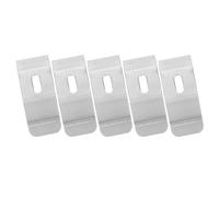 HEATSHAKING 5 Piezas Soportes Superior para Montaje Metal, y Lateral | Repuesto para Sistemas de Lamas y Enrollables, Color Plata, Fácil Sustitución, Durabilidad Mejorada