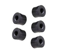 HEATSHAKING 5 Piezas Trombone Rubber Tips para Reducción de Ruido de Llaves Accesorios para Trombón con Seguro y Instalación