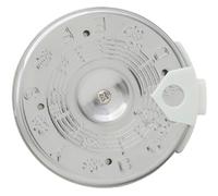 HEATSHAKING Afinador de 13 Tonos para Violín, Guitarra y Ukelele, Calibrador Redondo 13 Orificios, Material Hierro y Abs, Selector de Notas para Músicos, Instrumento de Afinación Portátil