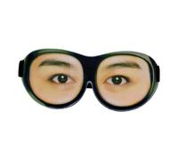 HEATSHAKING Antifaz para Dormir y Lavable Máscara de Ojos Divertida con Diseño Estereoscópico para Viajes y Casa Alivio de Fatiga Visual y Mejor Descanso