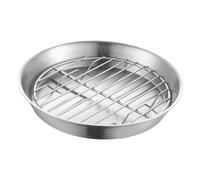 HEATSHAKING Bandejas de Horno Inoxidable con Rejilla para Enfriar Pasteles Utensilio de Cocina para Filtrar Aceite y Asar