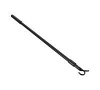 HEATSHAKING Barra Telescópica Ajustable Negra de Aleación de de 60 Cm Soporte Robusto para Persianas Verticales y Cortinas Adecuado para Dormitorios y Espacios de Trabajo