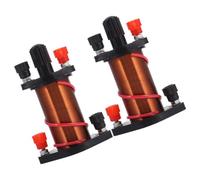 HEATSHAKING Bobinas de Inducción Electromagnética de Cobre Material 2 Piezas Accesorio Adecuado para Educativos en Escuelas para Enseñanza de Física