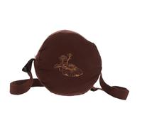 HEATSHAKING Bolsa De Cuenco De Arena Para Meditación Estuche Para Cuencos Cantores Bolsa De Monje Cierre Cremallera Práctica Para Viajes y Transporte Protector Para Practicantes Zen